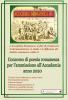 CONCORSO DI AMMISSIONE 2020: SCADENZA PROROGATA AL 10 APRILE CONCORSO DI AMMISSIONE 2020: SCADENZA PROROGATA AL 10 APRILE